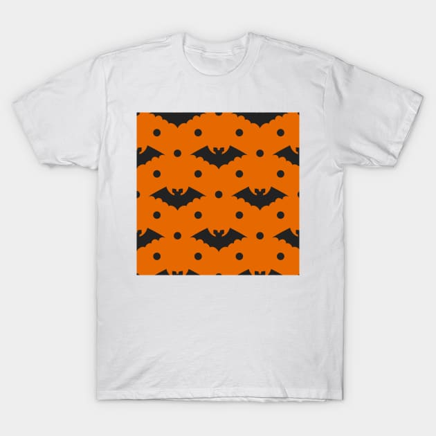 bat pattern T-Shirt by artistic-much